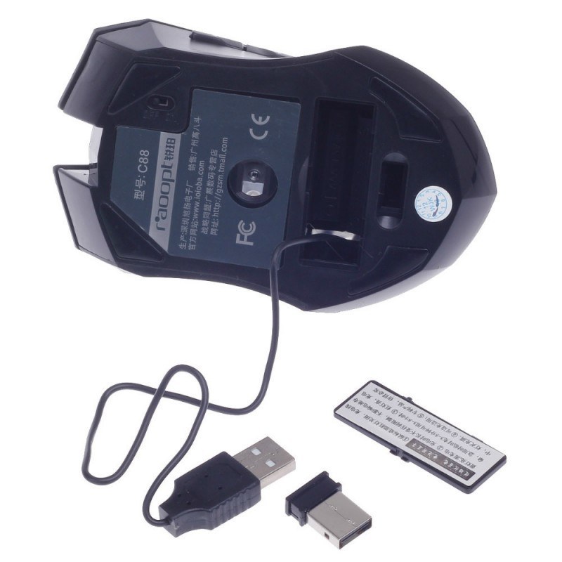 Original Raoopt 2.4G rechargeable wireless optical mouse.