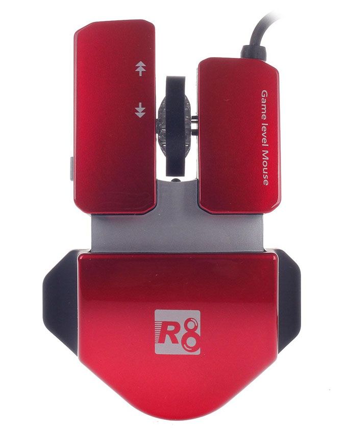 USB Wired Gaming Mouse - Black (150cm-Cable) R8 