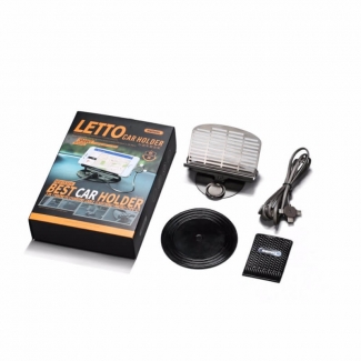 Car Holder With Charging Cable - Lightning+Micro+Type C