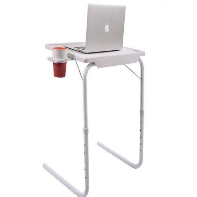 Adjustable Multi-Functional Table with Cup Holder for Laptop and Dining Price in Pakistan | LAPTAB