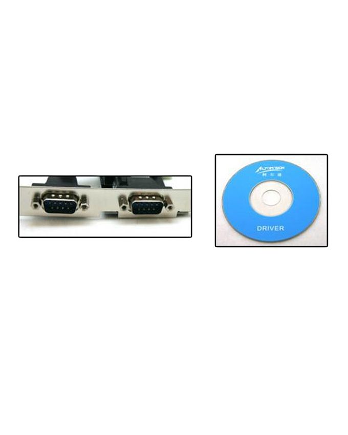 PCI RS232 2-Port PCIe Card for Serial Communication, Plug and Play Price in Pakistan | LAPTAB