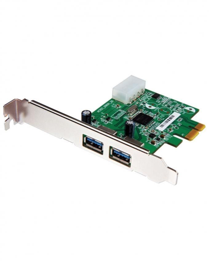 PCI-E 3.0 2-Port USB 3.0 Expansion Card with Optional SATA Power for Devices Price in Pakistan | LAPTAB