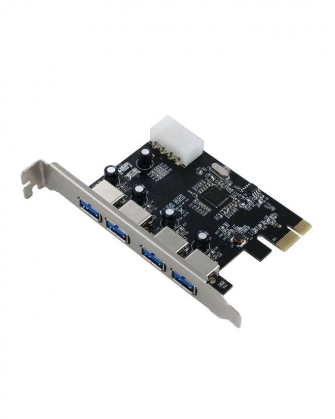PCI-E 3.0 4-Port USB 3.0 Expansion Card with Optional SATA Power Price in Pakistan | LAPTAB