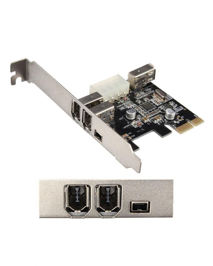 PCI E Express Fire Wire Card 4 Pin And 6 Pin 1394 Price in Pakistan | LAPTAB