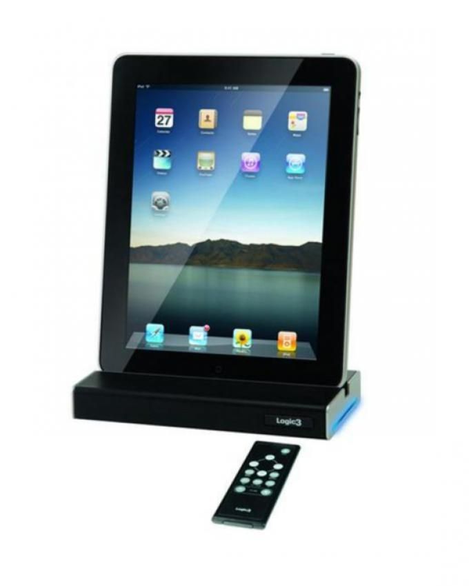 LOGIC3 iPad Dock Speaker 2.0 for iPad 2/3 and iPhone 4/4S with Display Price in Pakistan | LAPTAB