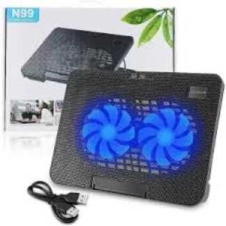 N130 Dual-Fan Ultra-Thin Cooling Pad for 15.7 Price in Pakistan | LAPTAB