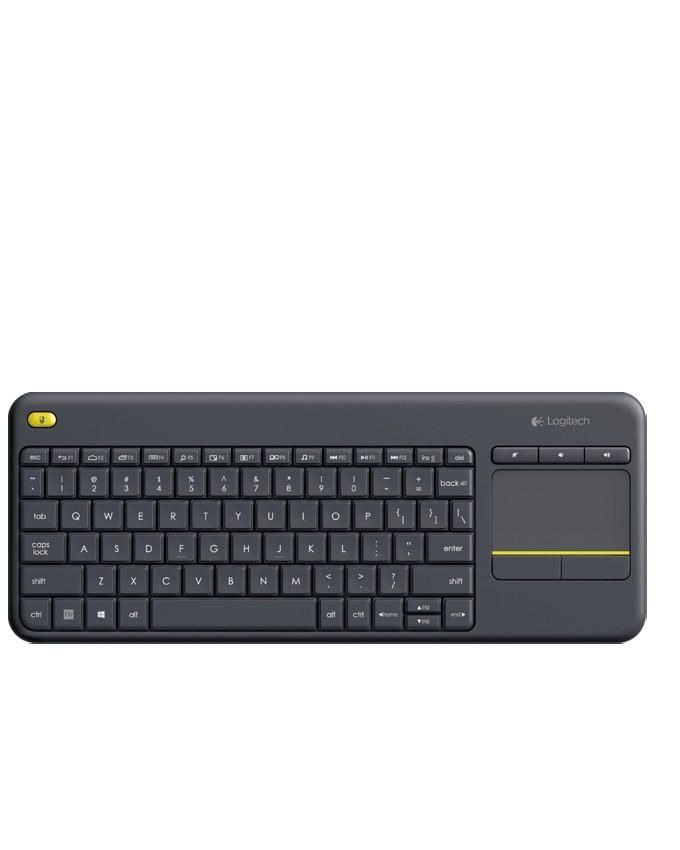 Logitech K400+ Wireless Touch Keyboard for TV Laptops with 33ft Range Price in Pakistan | LAPTAB