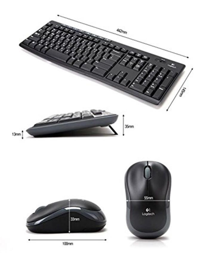 MK270  Wireless Combo Keyboard and Mouse - USB