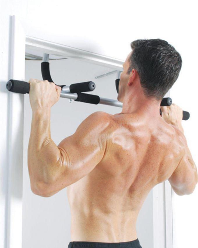 Iron Gym Doorway Pull Up Bar for Home Exercise Price in Pakistan | LAPTAB