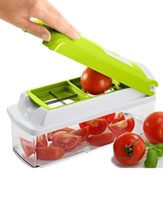 Nicer Dicer Plus Vegetable and Fruit Slicer with 5 Stainless Steel Blades Price in Pakistan | LAPTAB