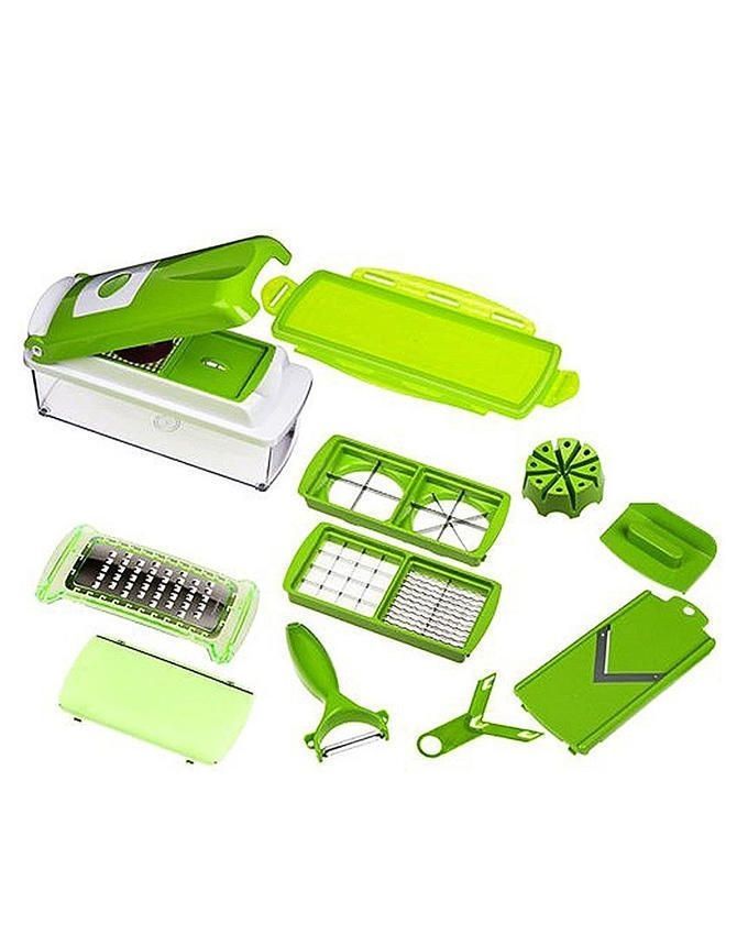 Nicer Dicer Plus Vegetable and Fruit Slicer with 5 Stainless Steel Blades Price in Pakistan | LAPTAB
