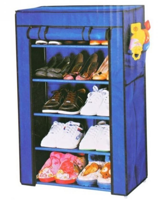 Portable 5-Layer Shoe Rack Shelf for Home Storage, Holds 15 Pairs Price in Pakistan | LAPTAB