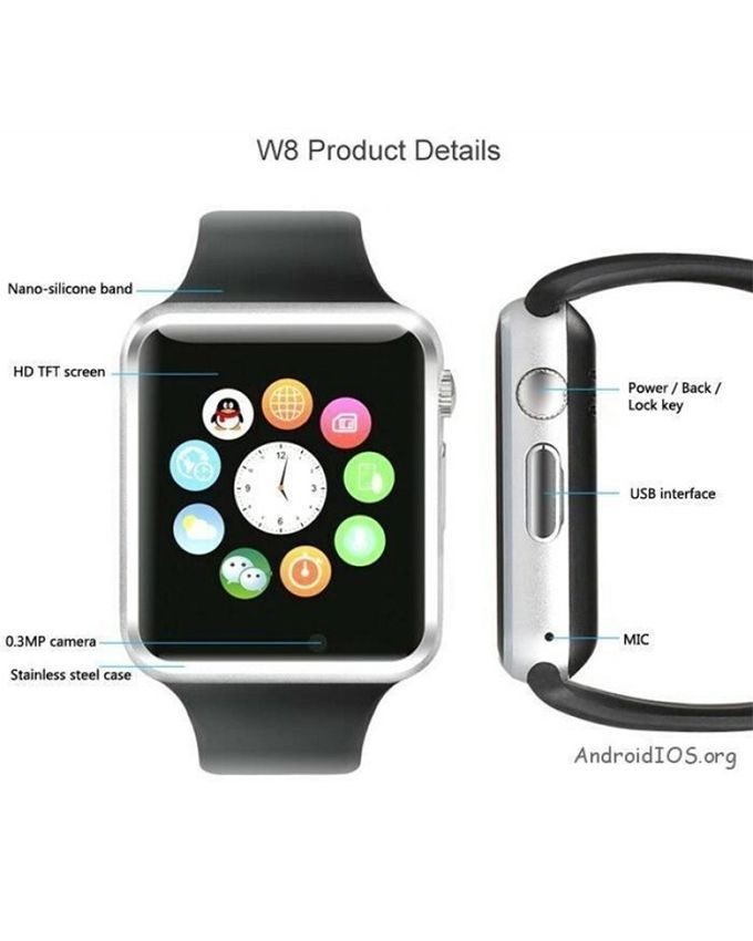 Buy W8 Smart watch Best Price in Pakistan November 2024 Laptab