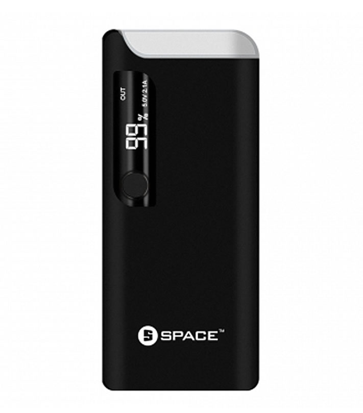 EC016 12000 mAh Original Space Power Bank + Rotating Light Price in Pakistan | LAPTAB