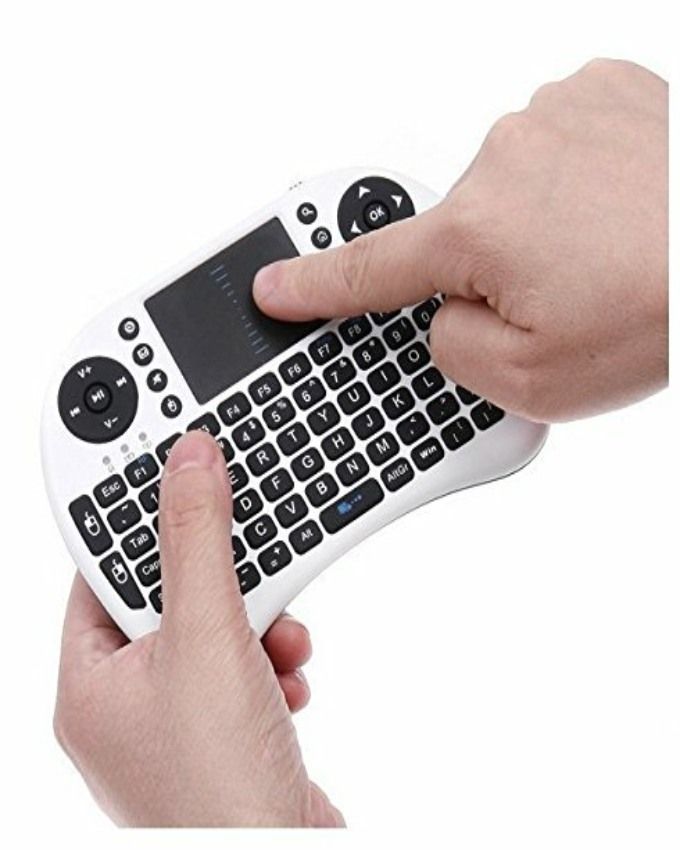 2.4G Wireless Mini Keyboard with Touchpad for Smart TV and PC Control Price in Pakistan | LAPTAB